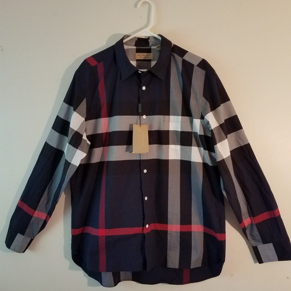 Burberry Other - Burberry Navy Button Down. Classy but casual.